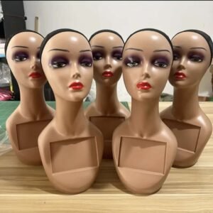 Long neck mannequin head